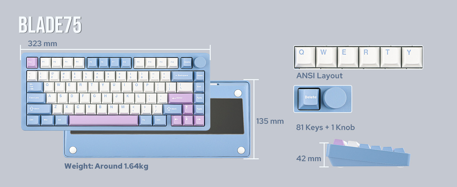Blade75 Blue