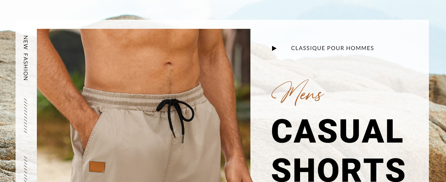 mens casual shorts