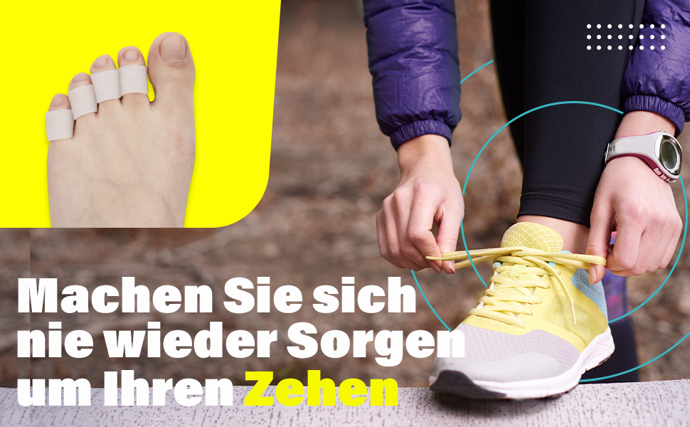 Zehenschutz Kleiner Zeh, 20 Stück Zehenschutz [2023] Zehenschutz Silikon, Zehenkappen