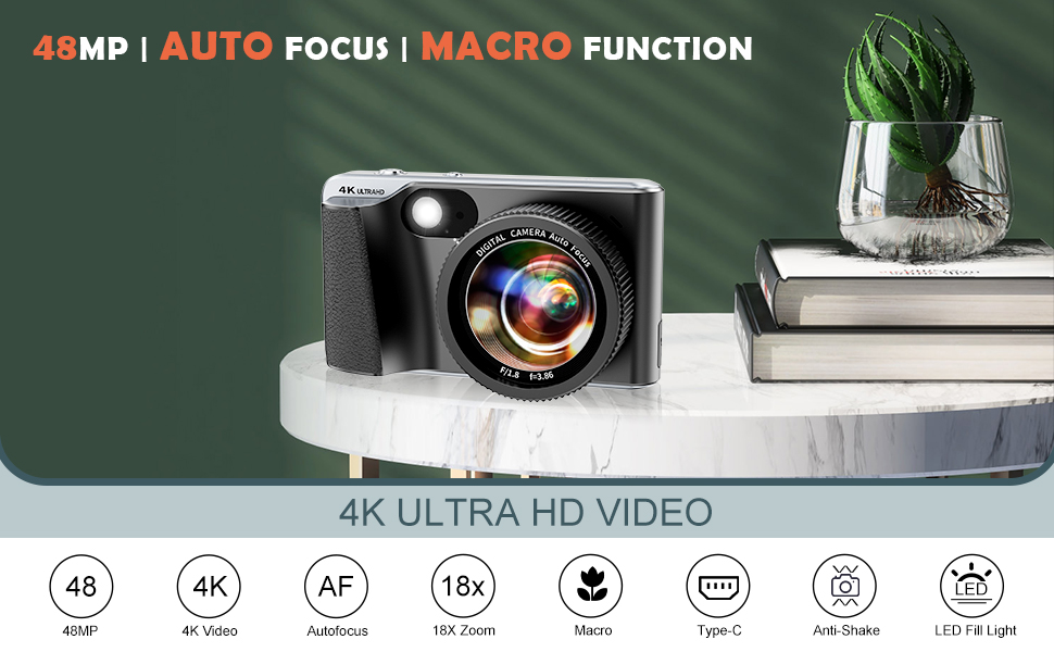 4k video camera