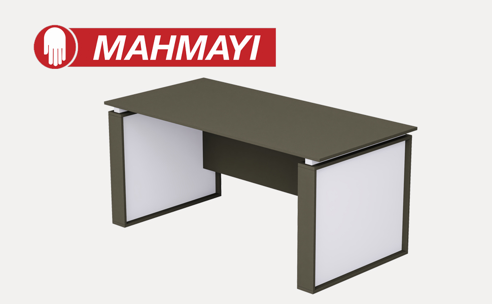 Mahmayi Modern Executive Office Table, Superior Thickness, Smart Design