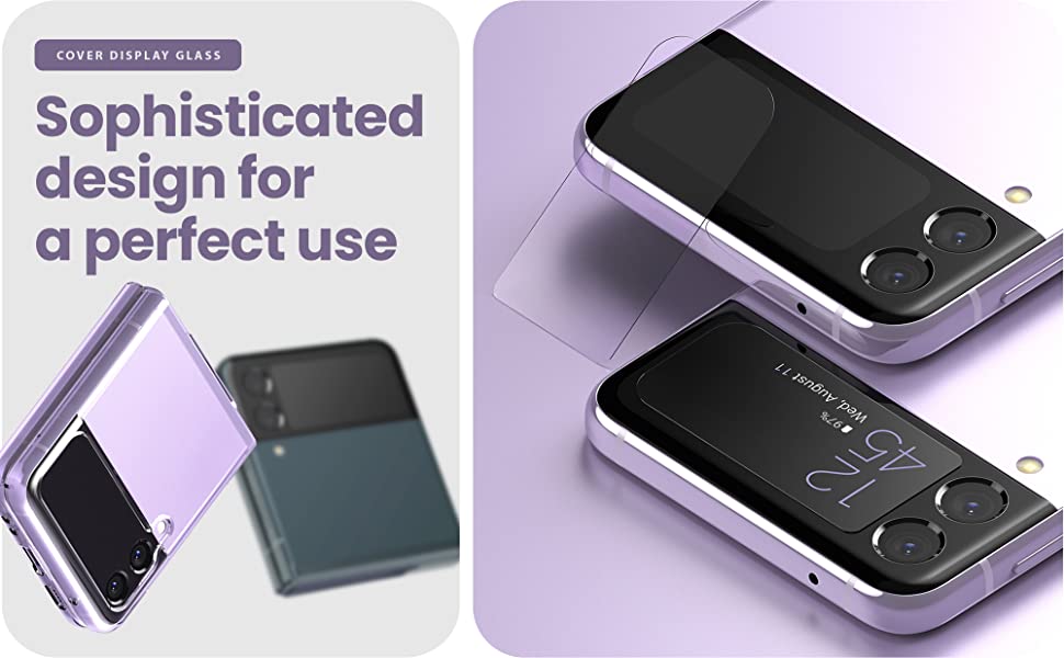 Galaxy Z Flip 3 Tempered Glass