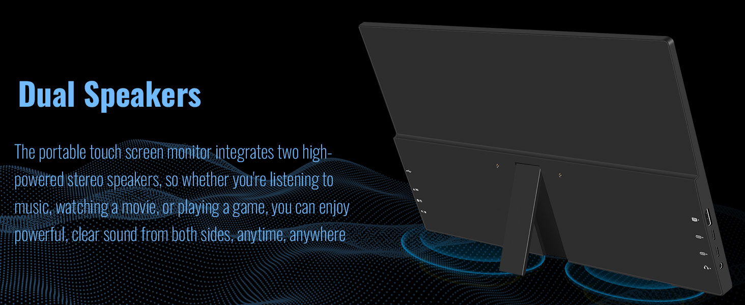 touchscreen portable monitor