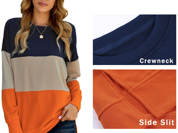 Amazon.com: CNFUFEN womens pullover cute sweatshirt long