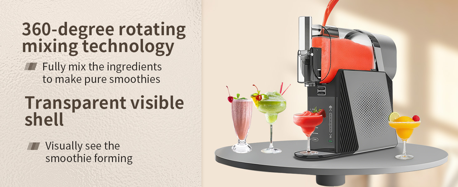 Professional Frozen Drink Cryogenic Technology