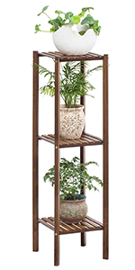 Bamboo Utility 3 Tier Plant Stand