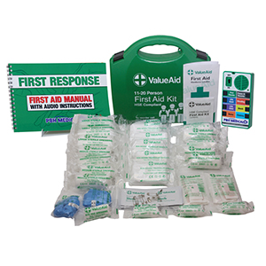 Talking first aid guide kit