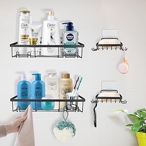 bathroom shower organizer