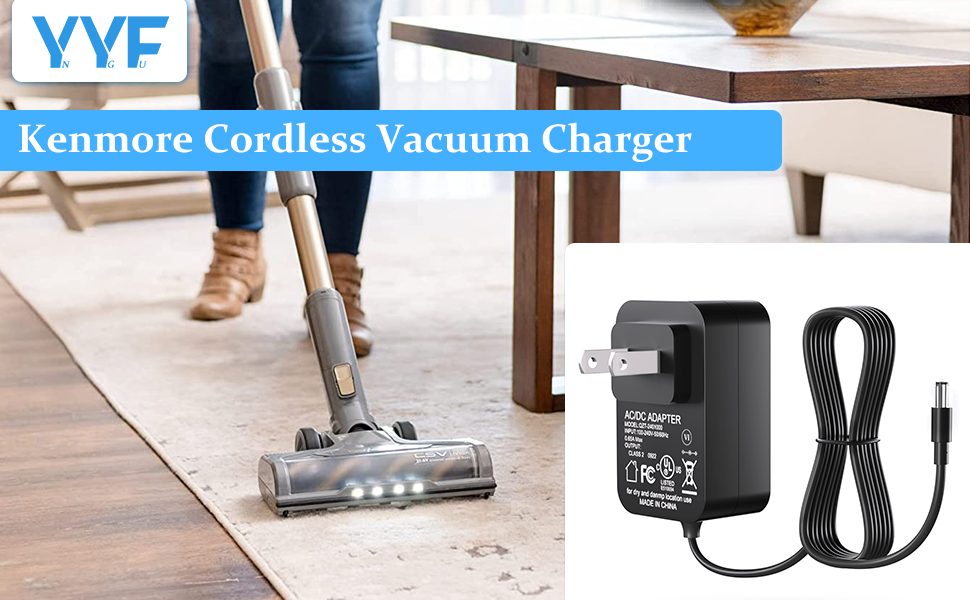 YYFNGU 25.6V Vacuum Cleaner Charger for Kenmore CSV Go
