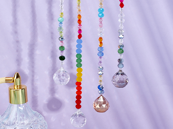 faceted crystal beads