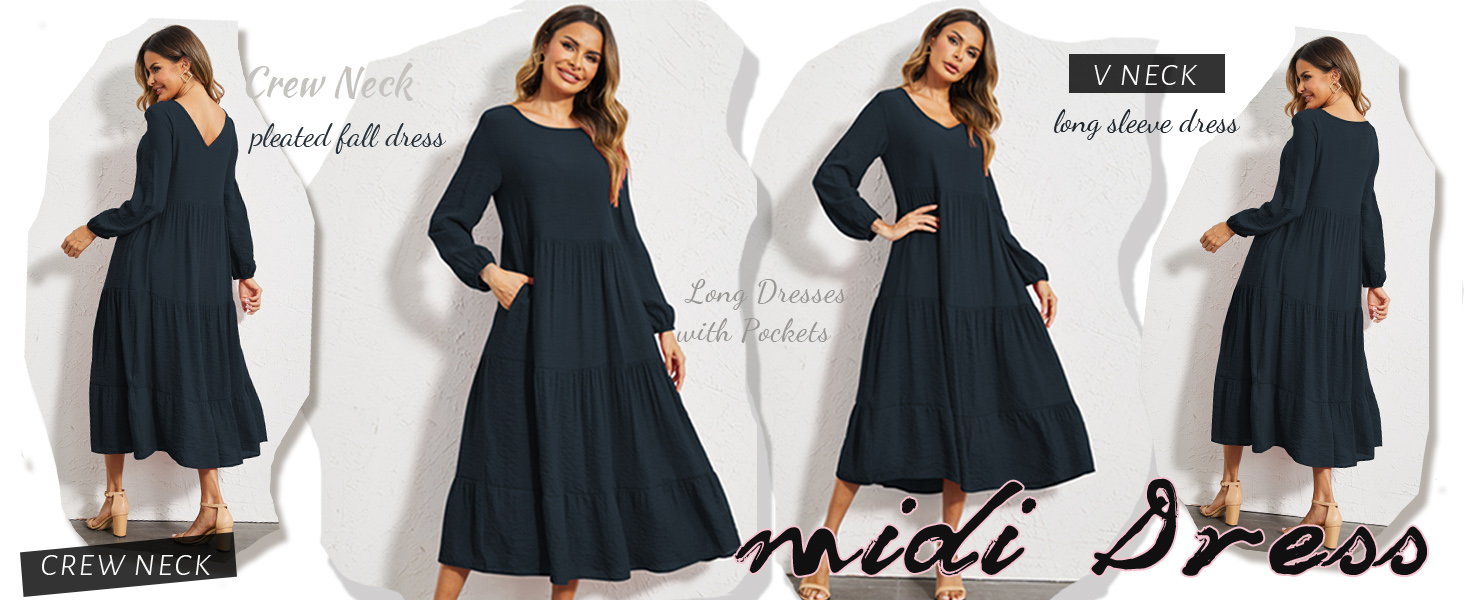 long sleeve dress for women