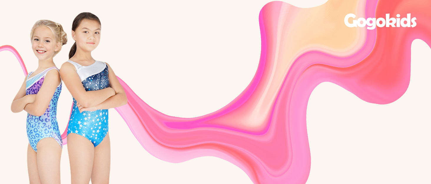 Girls' Three-Piece Gymnastics Set