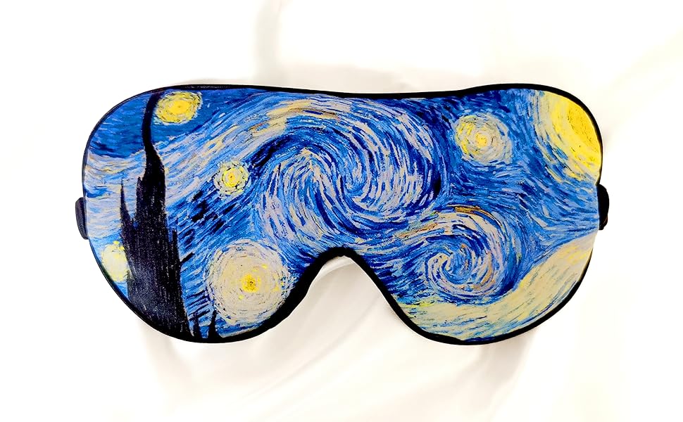 Van Gogh Sleep Eye MaskPerfect Light Blockout Comfort Soft Eye Mask
