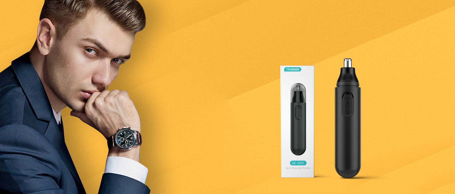 Ear and Nose Hair Trimmer for Men Women,Painless Nose Hair Trimmer Clipper