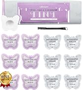 Libeauty Eyelash Black Color Kit, Semi-Permanent Hair Color Kit for Lash and Brow Cute Butterfly ...