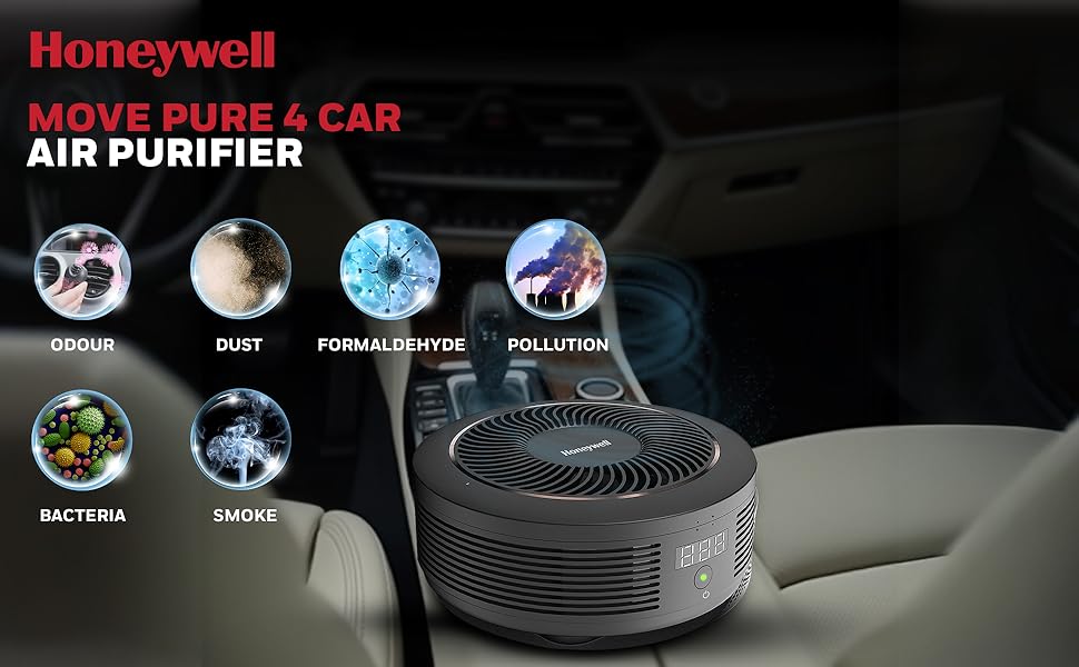 Honeywell Move Pure 4 Car Air Purifier