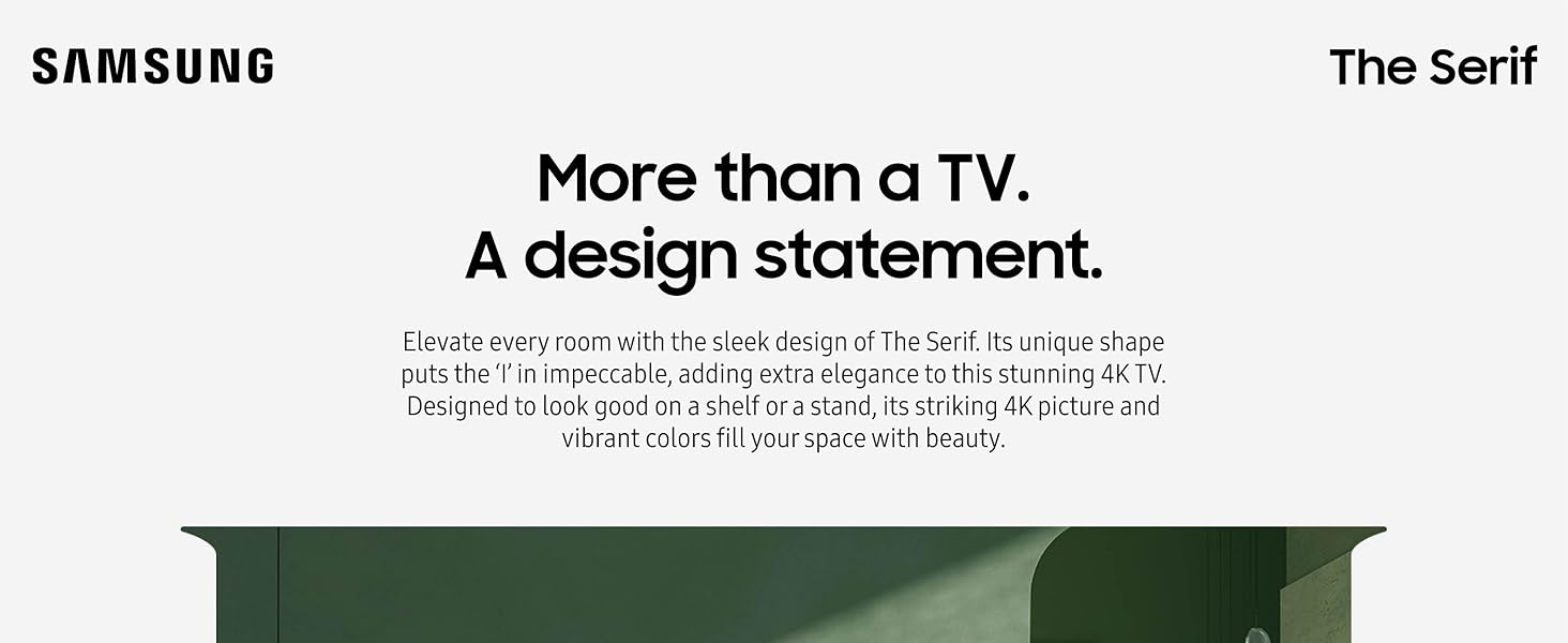 65 Inch Class QLED 4K The Serif LS01D Series Quantum HDR Smart TV (2024)