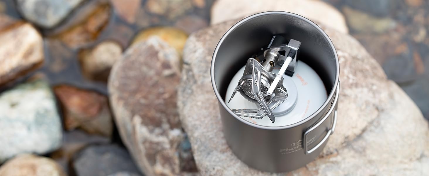 750ml Camping Titanium Pot