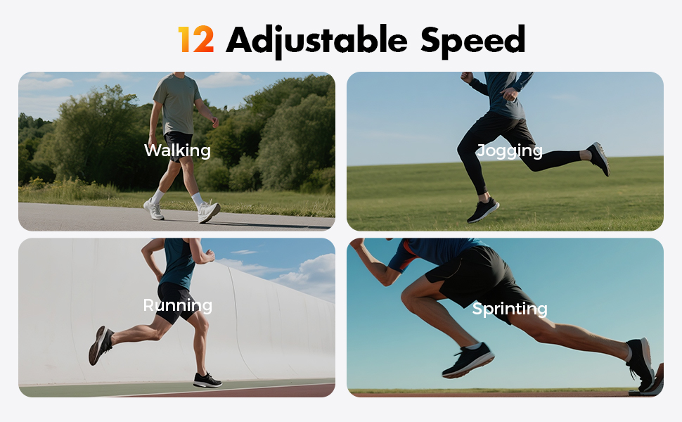 12 adjustable speed