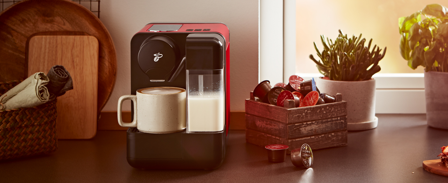 Welche Kapseln Passen In Die Cafissimo Maschine Amazon.de: Tchibo Cafissimo „milk“ Kaffeemaschine Kapselmaschine inkl