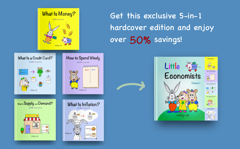 5 books in 1: little economists vol 1