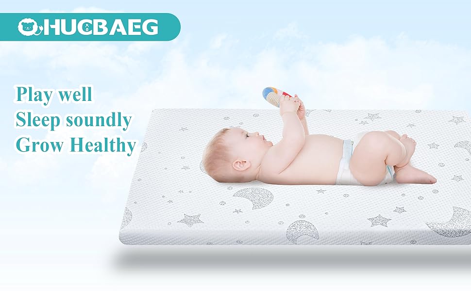 QHUCBAEG Pack and Play Mattress