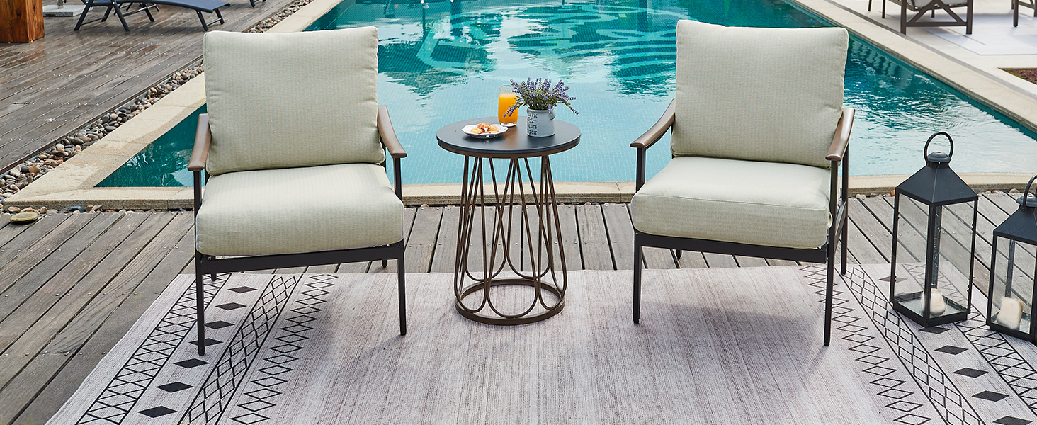 NATURAL EXPRESSIONS Outdoor Patio Loveseat, Patio Furniture