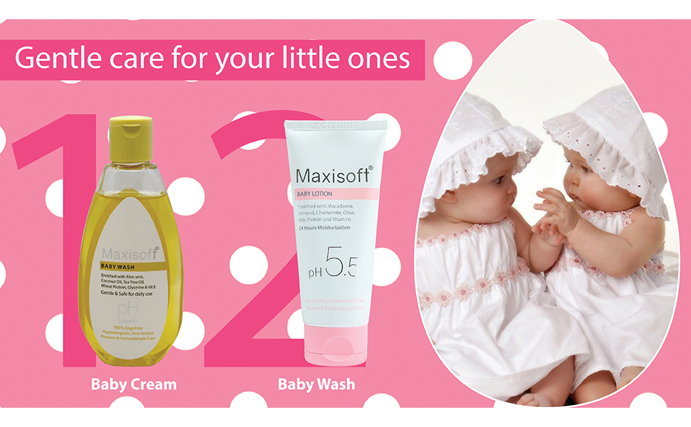 Amazon.in Buy Maxisoft Baby Lotion For Moisturizing Soft & Dry Skin