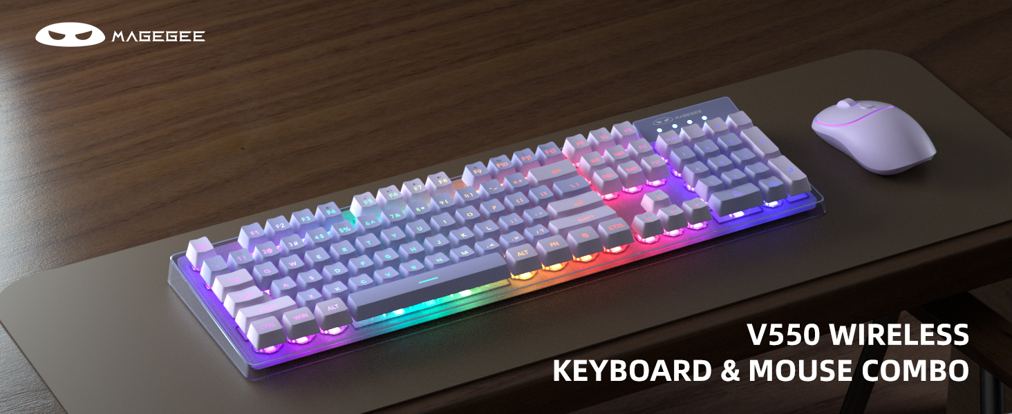 V550 WIRELESS KEYBOARD & MOUSE COMBO