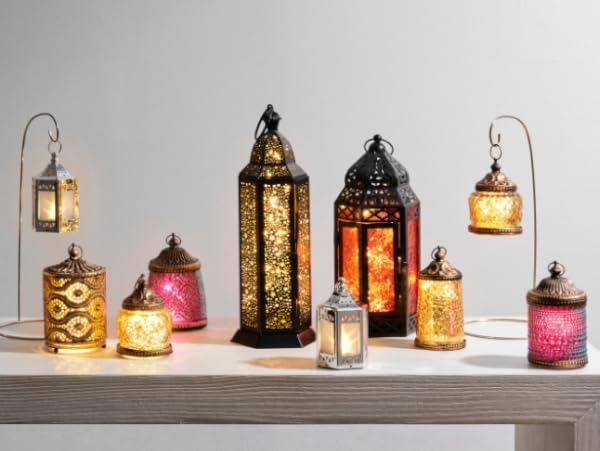 Amazon.com: LampLust Gold Mini Lanterns for Centerpieces, 6 Pack