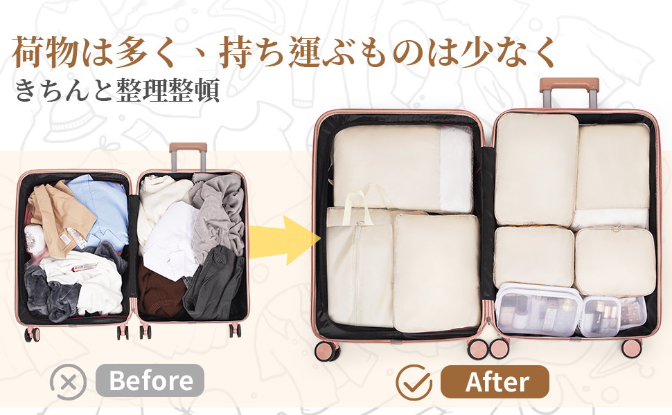 新品未使用✨トラベルポーチ 旅行・出張・オフィス・軽量 二層L,ゴールド LEGEND WALKER 50％OFF 旅行用トラベルポーチ 便利 収納ポーチ