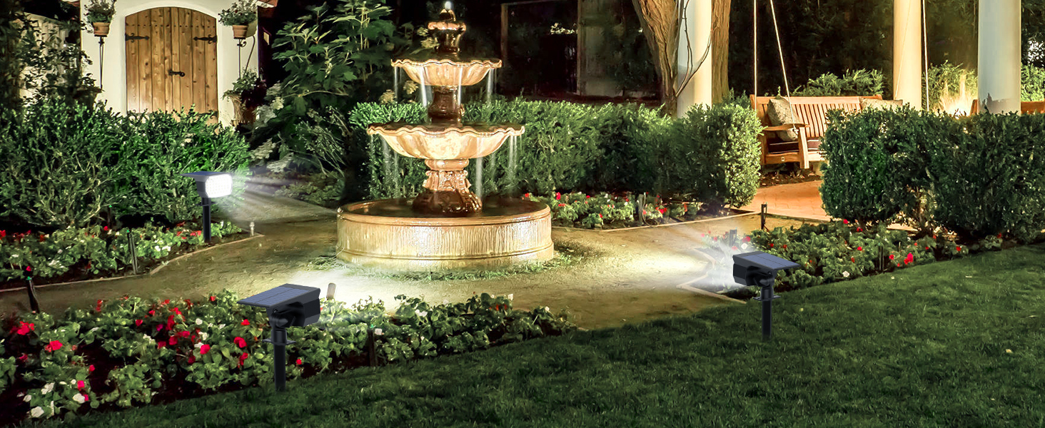 Spot Solar Lights for Outside