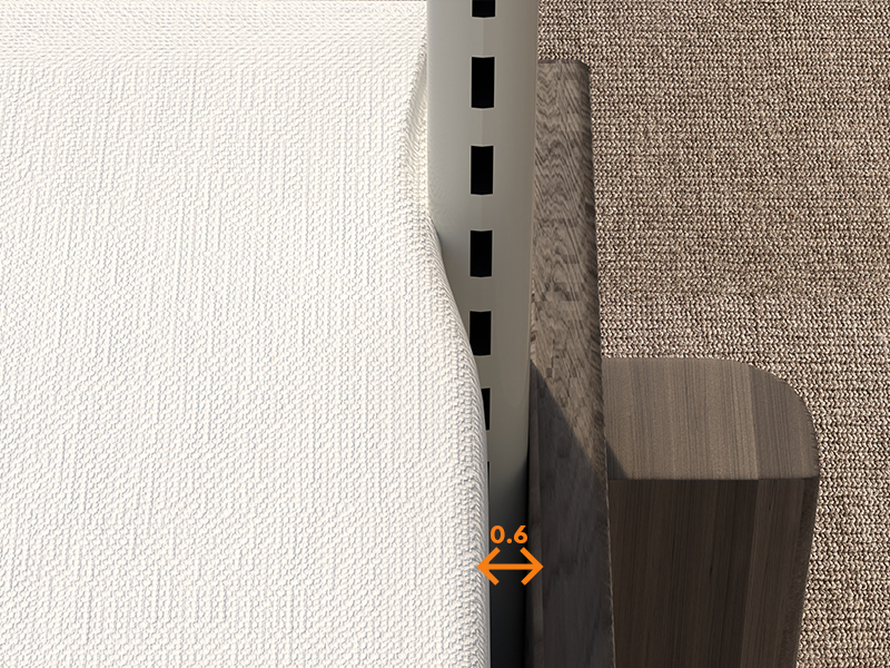 Athradies Bed Rails for Toddlers, 79'' Extra Long Toddler