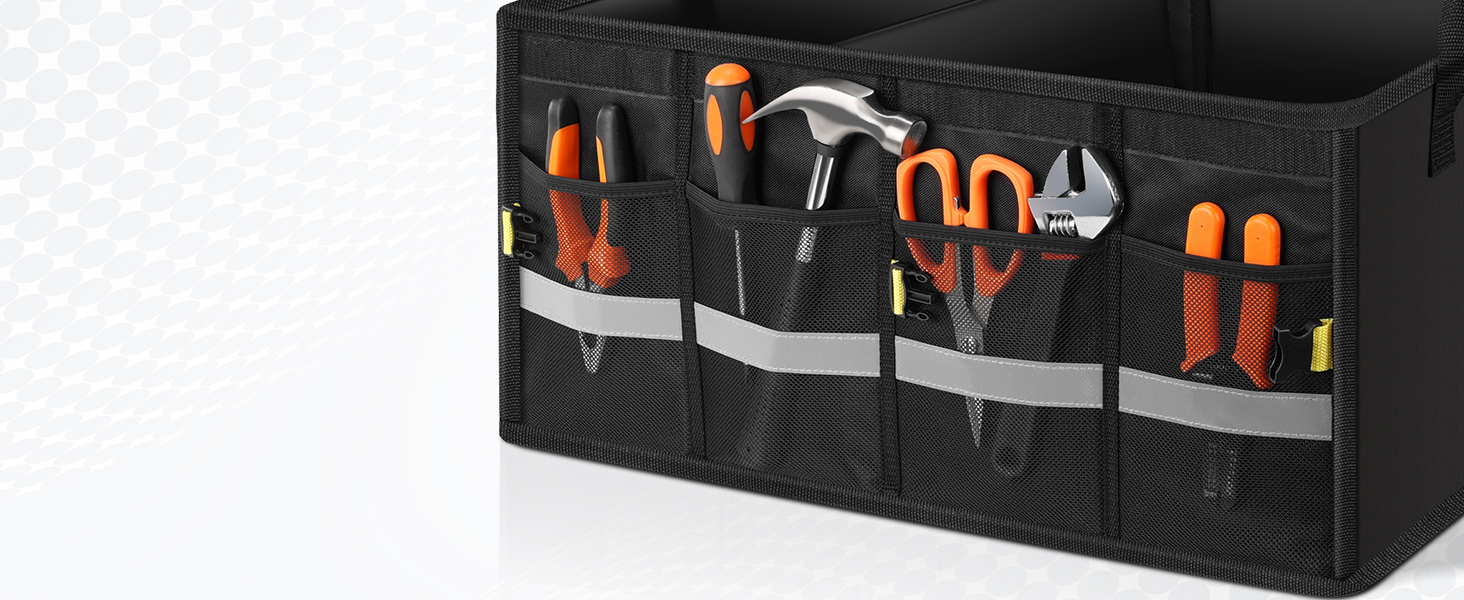 Oasser Car Trunk Organizer, Collapsible Waterproof Multi