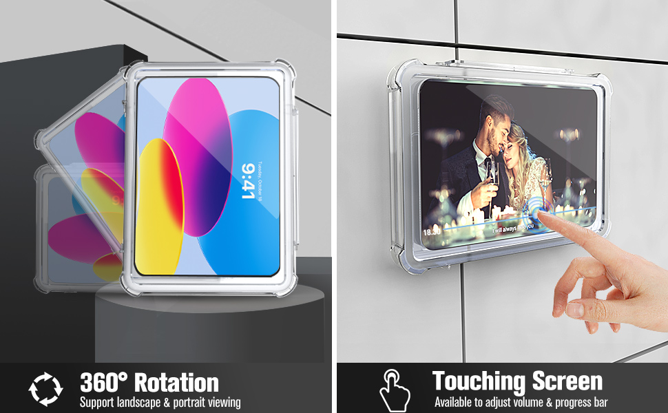 360 Degree Rotation & Touching Screen