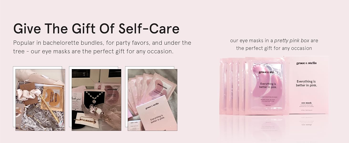 Gift-friendly under eye masks frownies under eye gels for teens and women who love self-care