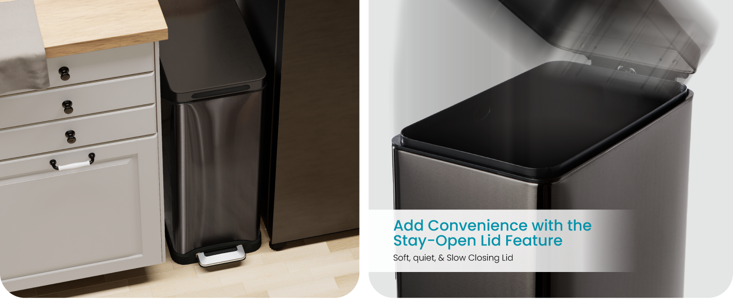 kitchen trash can