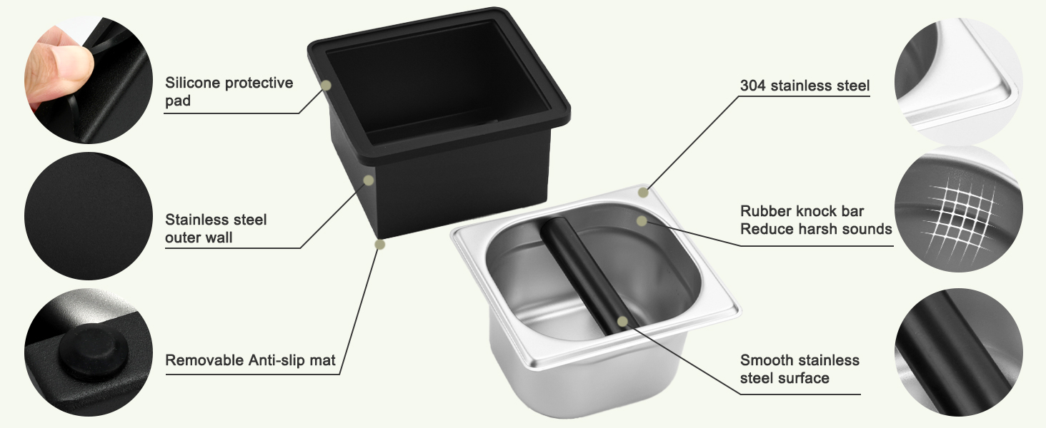 Coffee Pucks Container