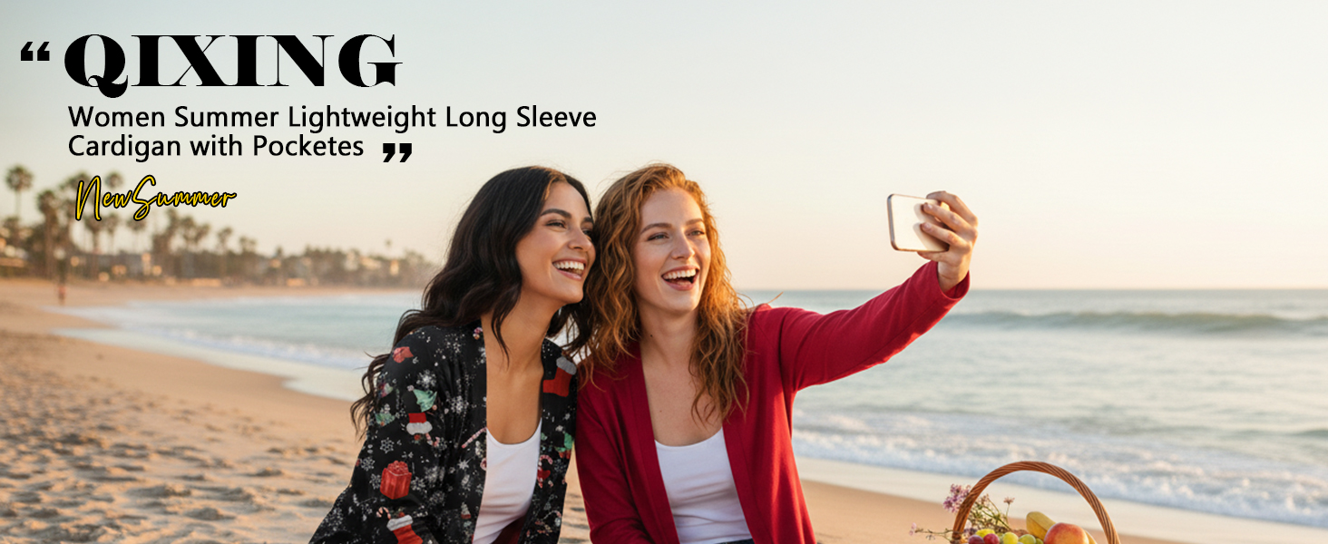 Women lightweight cardigans