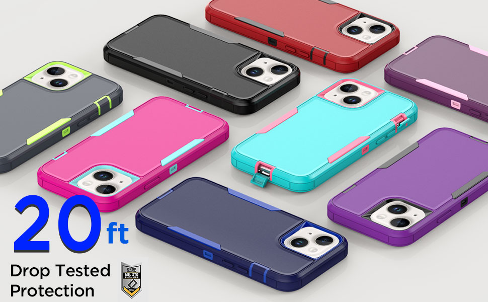 AICase Case for iPhone 14 Plus,Support