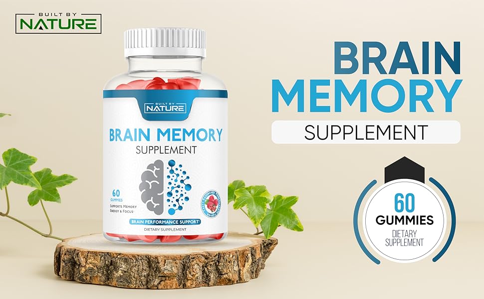 Brain Memory Supplement Nootropic with Phosphatidylserine, Coffee Bean Extract and Vitamin B12