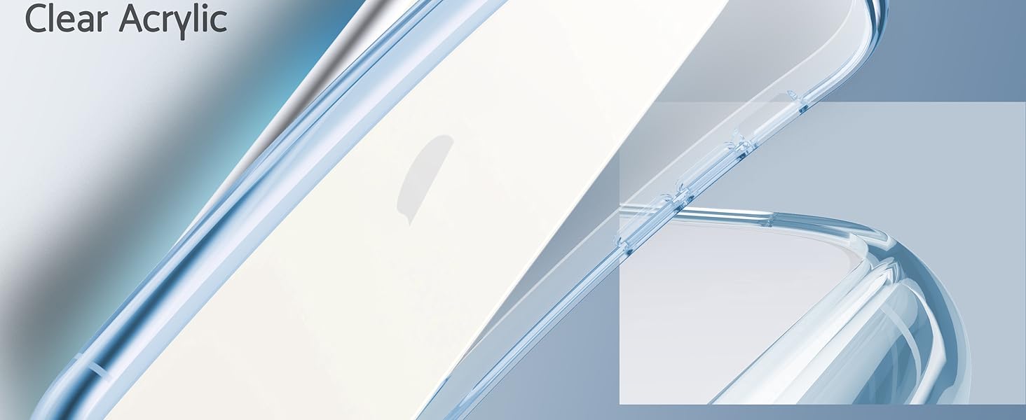 DASFOND Crystal Clear Designed for iPhone 11 Case, [Non