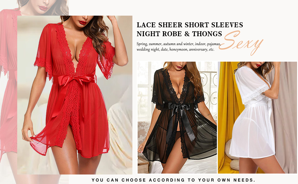 Sexy Dessous aus Spitze für Damen