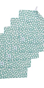 Desert Aqua 5 pack  Dish Cloth