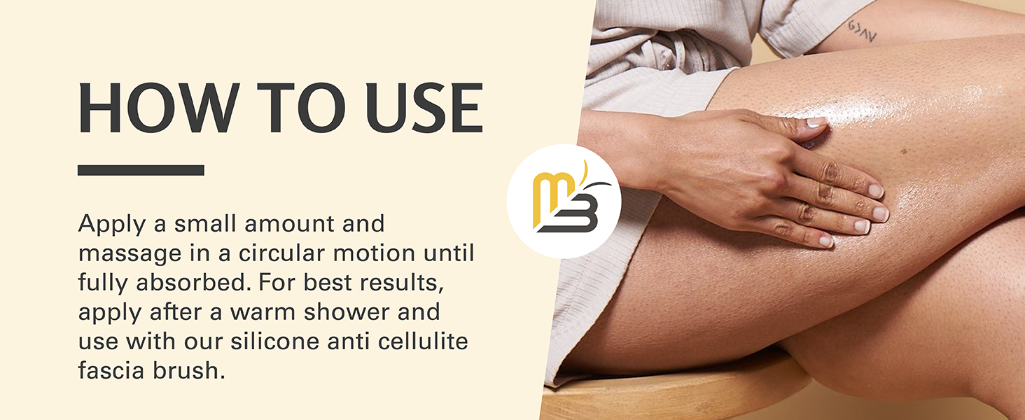 How To Use - Apply a small amount and massage in circular motion until fully absorbed.