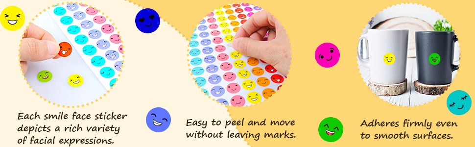 smiley stickers for kids