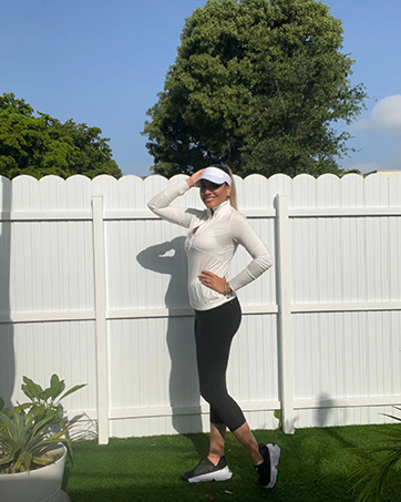 High Waisted Yoga Capris with Pockets Tummy Control Workout Sports Running Capri Leggings