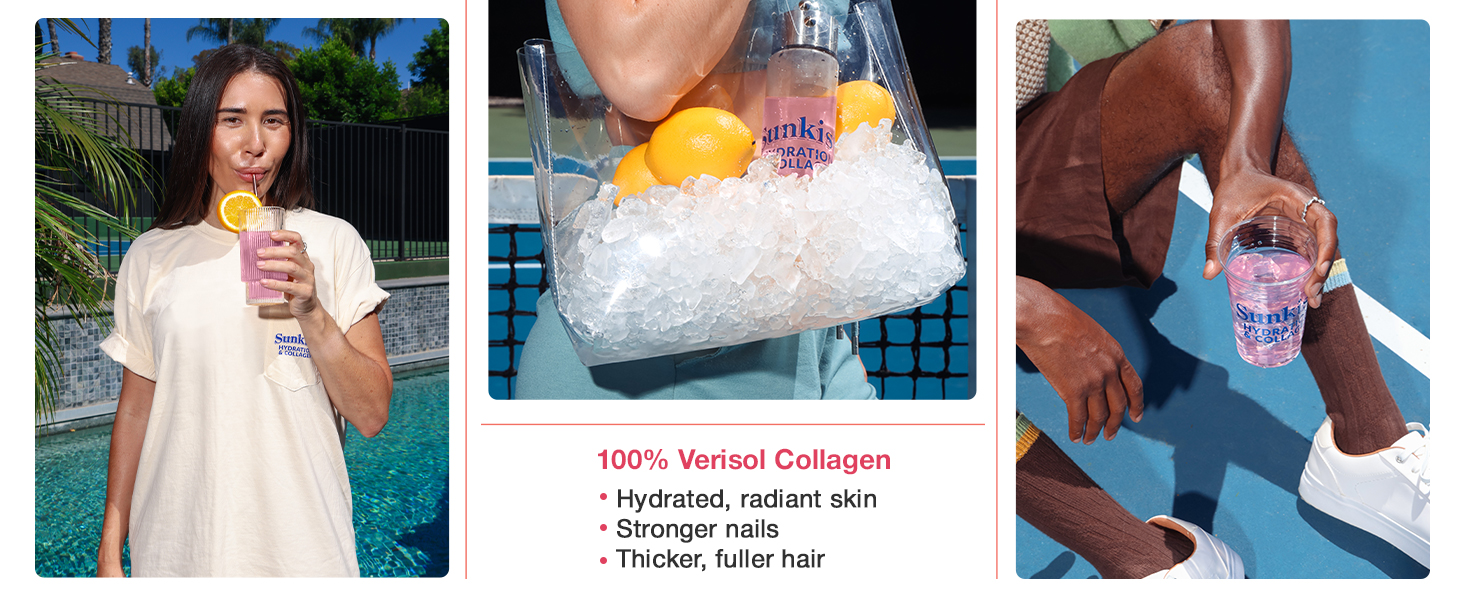 collagen peptides powder packets powdered electrolytes supplement electrolyte mix collagen packs