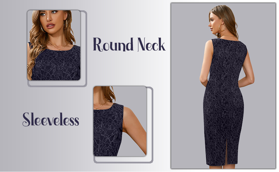 sleeveless dress for women