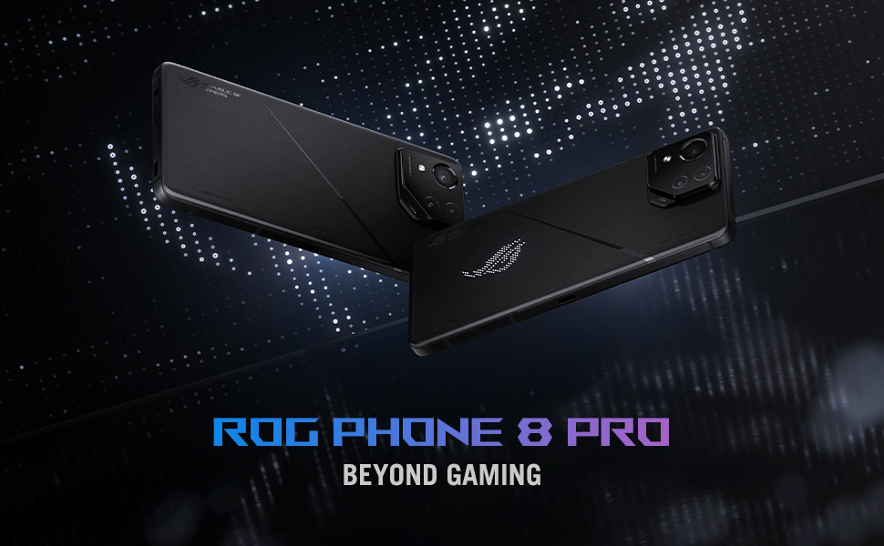 ASUS ROG Phone 8 Pro, Noir Fantome, 16Go RAM 512Go Stockage 1 1